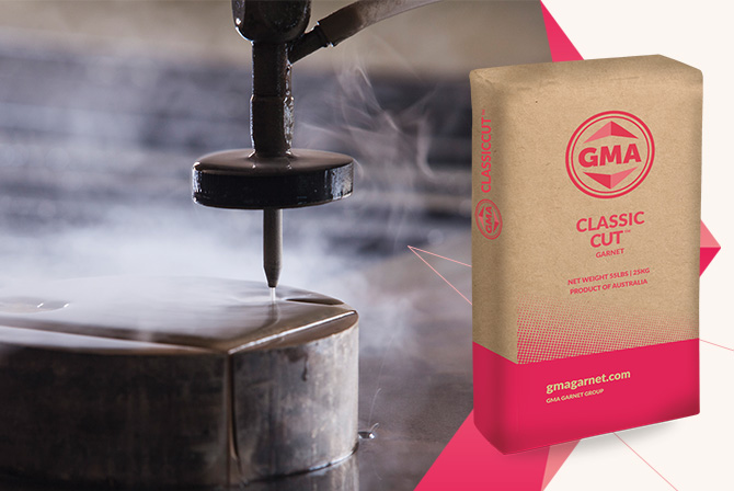 GMA ClassicCut™ 60｜噴射水ガーネット｜GMA Garnet Group